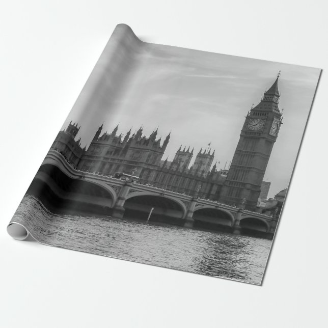 London England United Parliament UK Presentpapper (Utrullad)