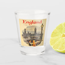 London England Vintage Stil Big Ben