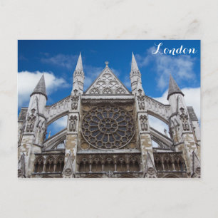 London England Westminster Abbey Photo Vykort