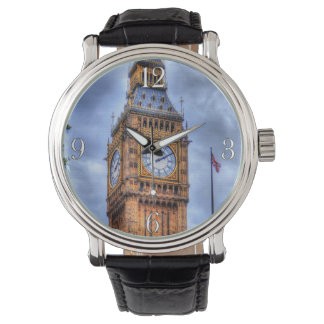 London, Englands historik Elizabeth Torn Big Ben Armbandsur