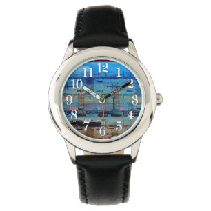 London, Englands historiska bron i Torn Armbandsur