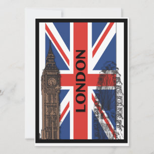 London, Englands partiinbjudningar Inbjudningar
