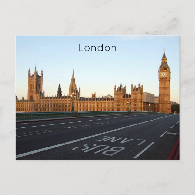 London - Europaparlamentets hus Helg Vykort (Framsida)
