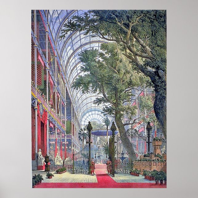 London Exhibition Vintage affisch (Framsidan)