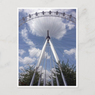 London Eye bakåt Vykort