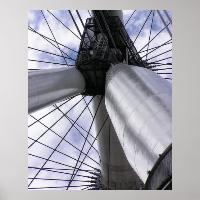 LONDON EYE CENTRAL Affisch (Framsidan)