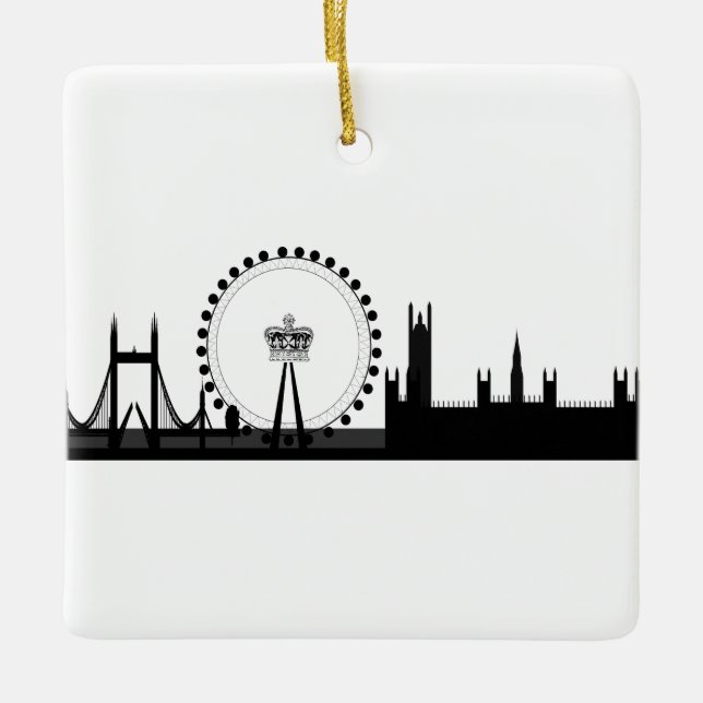 London Eye Dekoration Ornament (Framsida)