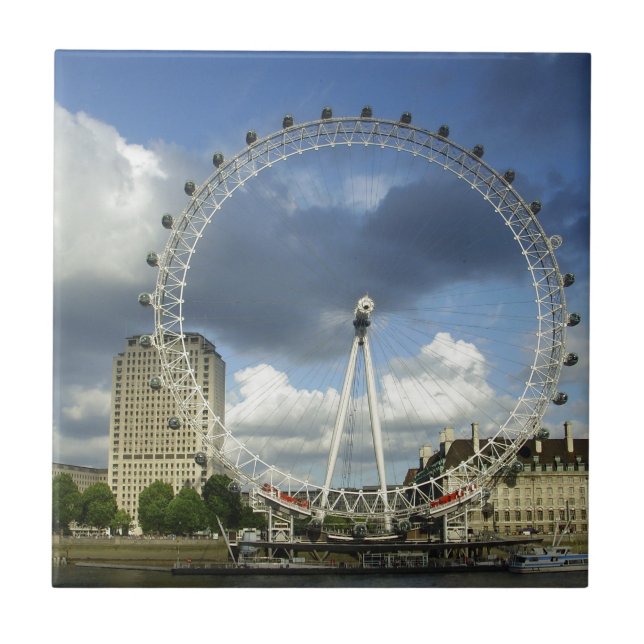 London Eye Kakelplatta (Framsidan)