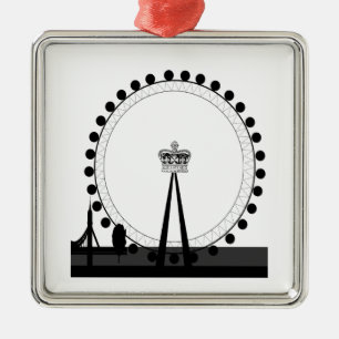 London Eye Ornament på svenska