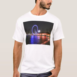 London Eye på natten T Shirt