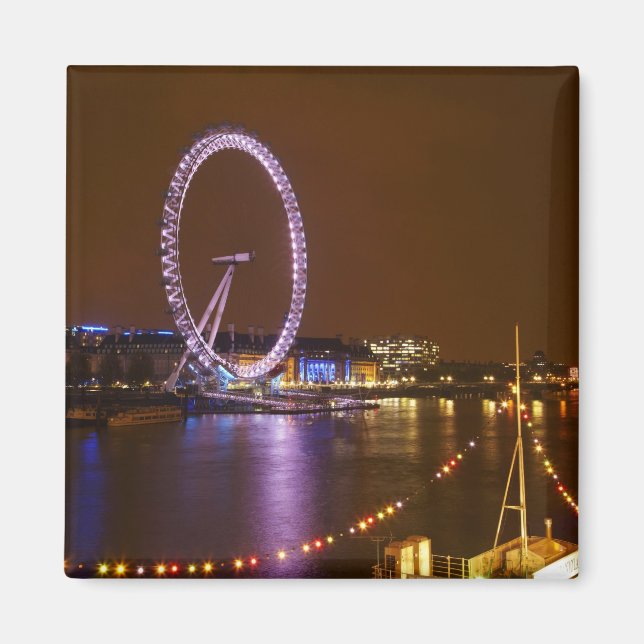 London Eye, Themsen och ljus från Magnet (Framsidan)