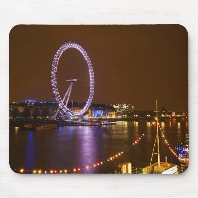 London Eye, Themsen och ljus från Musmatta (Framsidan)