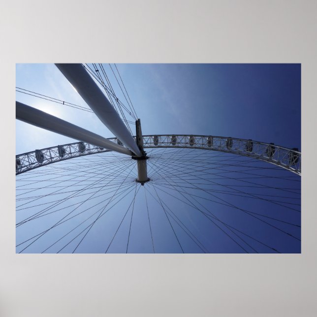 London Ferris Wheel Poster (Framsidan)