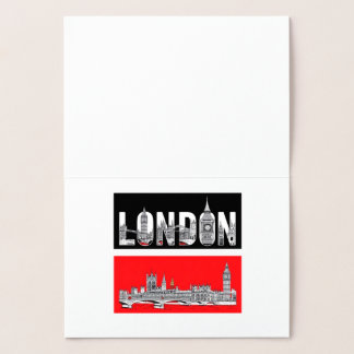 LONDON FOLIERAT KORT