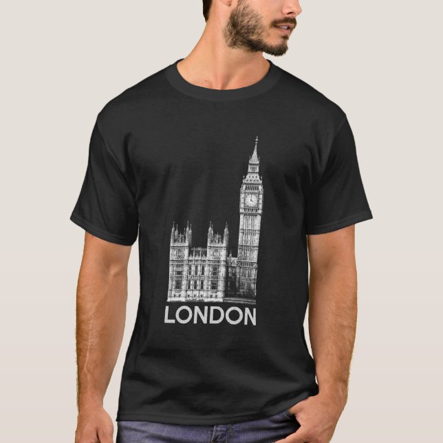 London For T Shirt (Framsida)