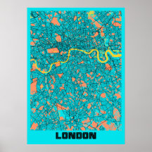 London - Förenade kungariket Gloria City Karta