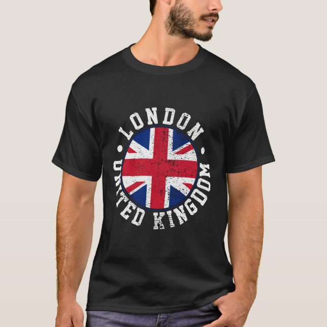 London Förenade kungariket T Shirt (Framsida)