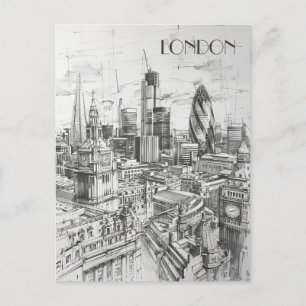 London Förenade kungariket Vykort