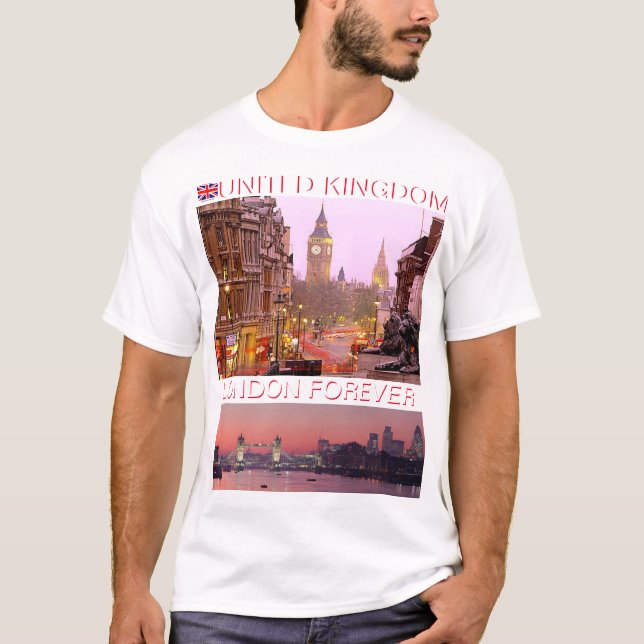 London Forever Shirt av Mojisola A Gbadamosi Sanni T Shirt (Framsida)