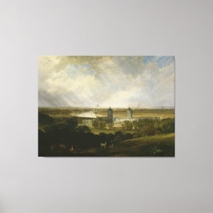 London från Greenwich parkerar vid turner 1809 f Canvastryck