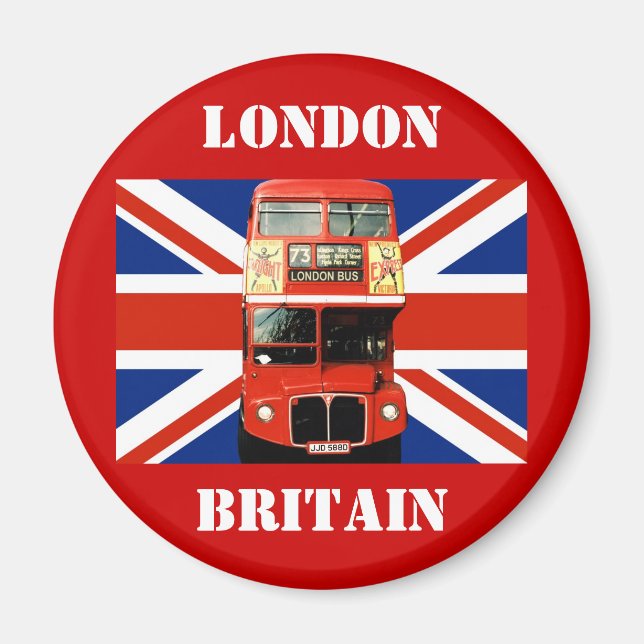 London Fridge Magnet (Framsidan)