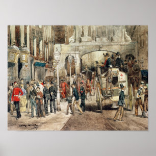 London gata, 1869 poster