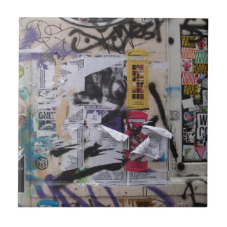 London grafitti kakelplatta