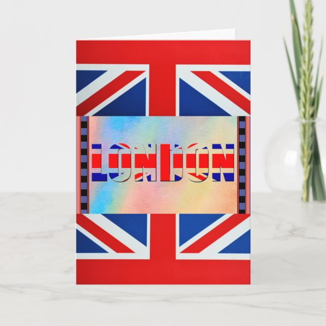 London Greeting Card Kort (Framsida)