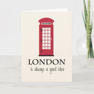 London Greeting Card Kort