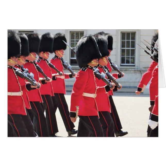 London Guards Hälsningskort (Framsidan Horizontal)