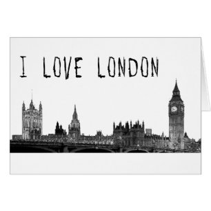 London Hälsningskort