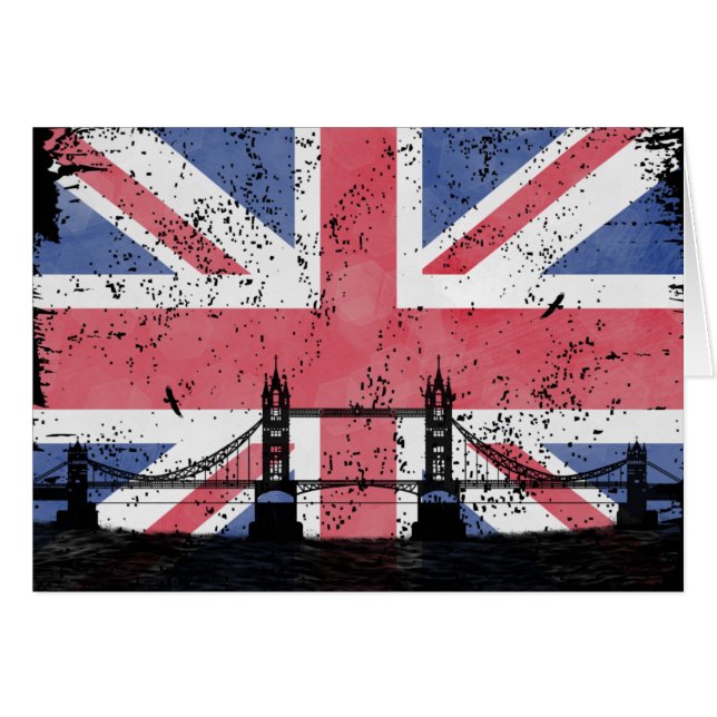 London Hälsningskort (Framsidan Horizontal)