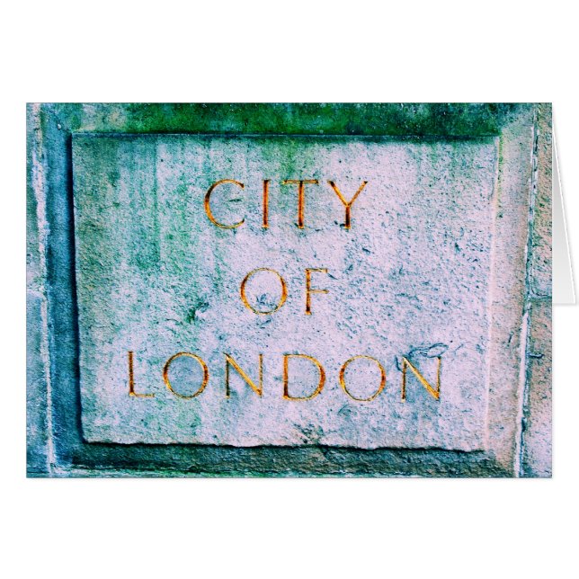 London Hälsningskort (Framsidan Horizontal)