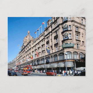 London, Harrods i Knightsbridge Vykort