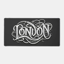 London Heavy Metall Calligraphy - London Metalhead
