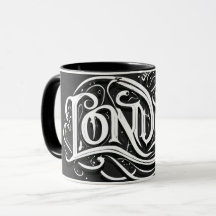 London Heavy Metall Calligraphy - London Metalhead