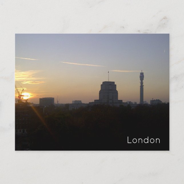 London Helg Vykort (Framsida)