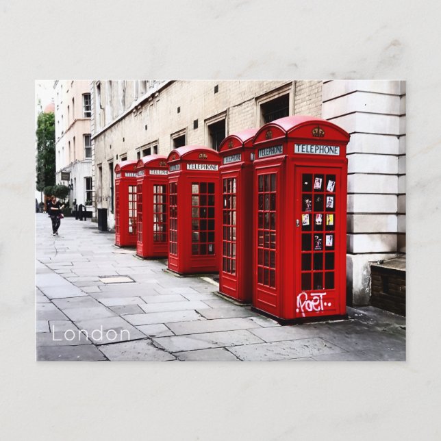 London Helg Vykort (Framsida)