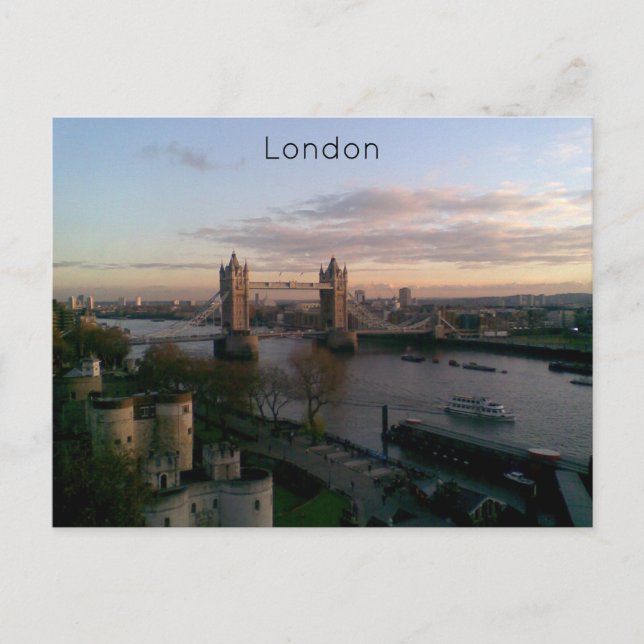London Helg Vykort (Framsida)