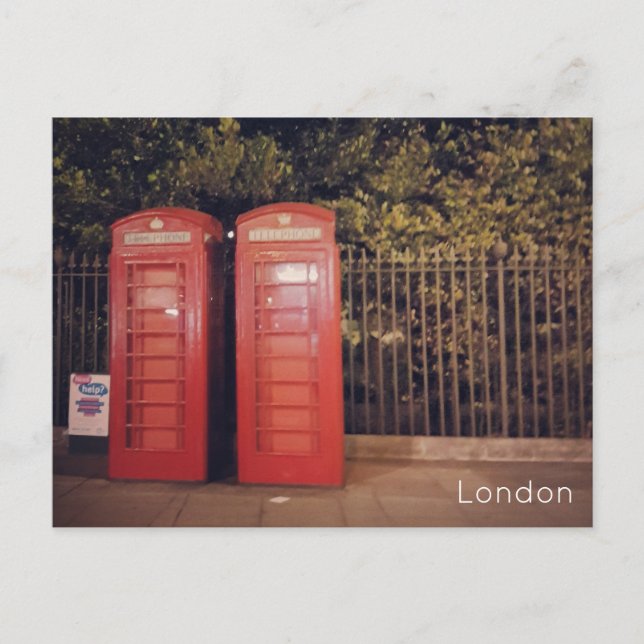 London Helg Vykort (Framsida)