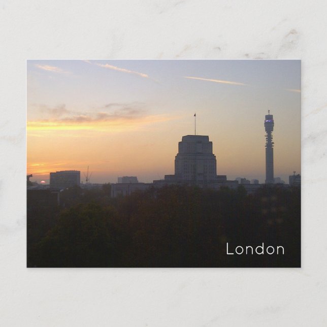 London Helg Vykort (Framsida)