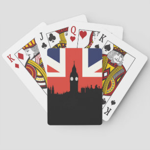 London horisont den brittiska flagga casinokort