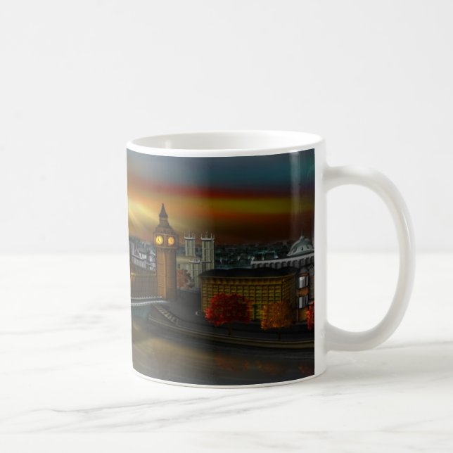 London horisont kaffemugg (Höger)