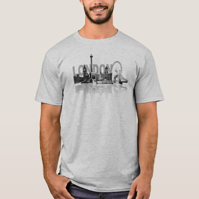 London horisont tee shirt (Framsida)