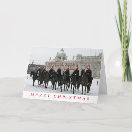 London Household Cavalry - julkort Helgkort