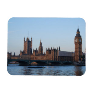 London Houses of Parliament by the River Thames Magnet