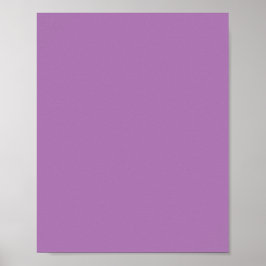 London Hue,Opera Mauve,Blek Lila Poster