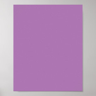 London Hue,Opera Mauve,Blek Lila Poster