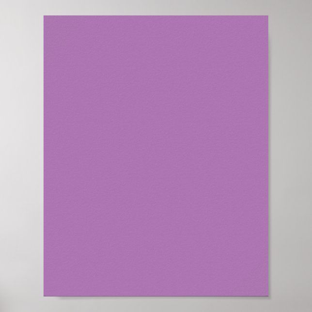 London Hue,Opera Mauve,Blek Lila Poster (Framsidan)