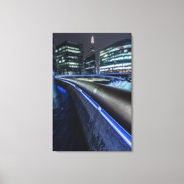 London i natt canvastryck (Framsida)